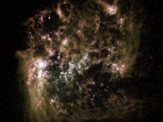 Picturing star motion - Le grand nuage de Magellan