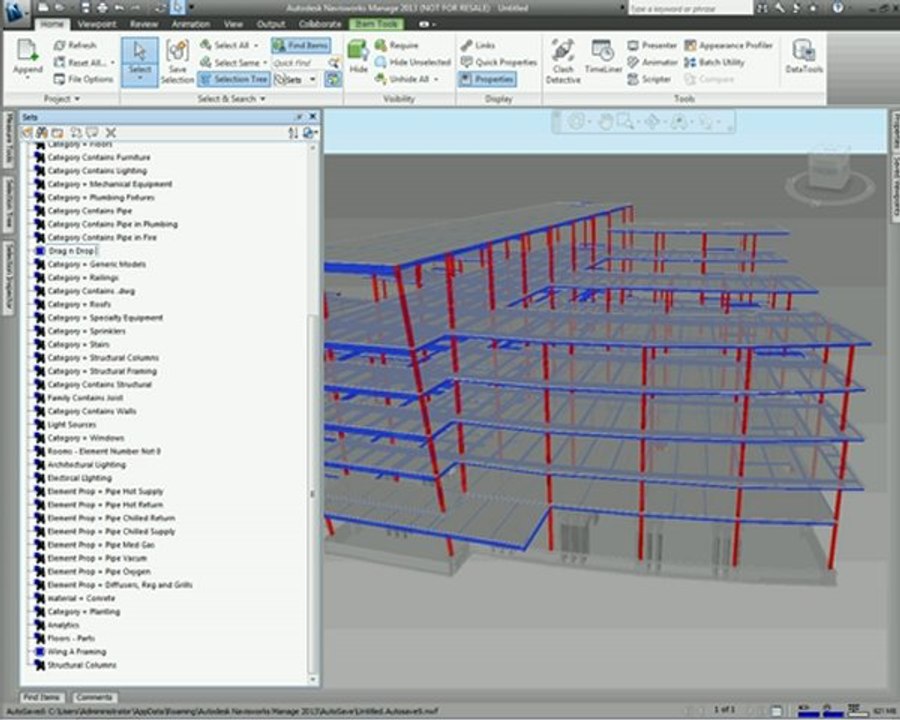 Autodesk Navisworks 2013 - Improved Selection Tools