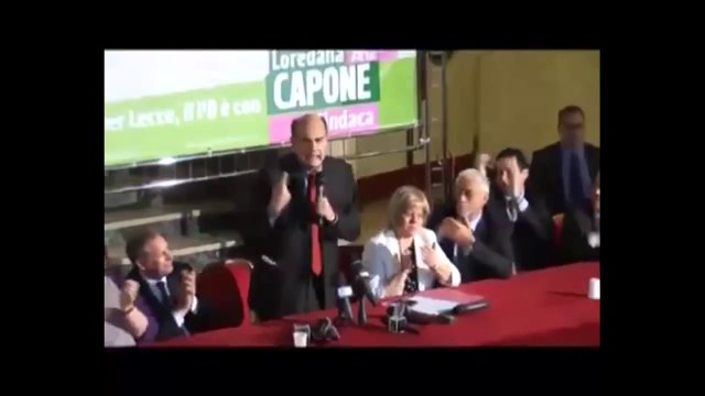 Bersani - No al partito dell'imperatore e della famiglia, sì a regole condivise (23.04.12)