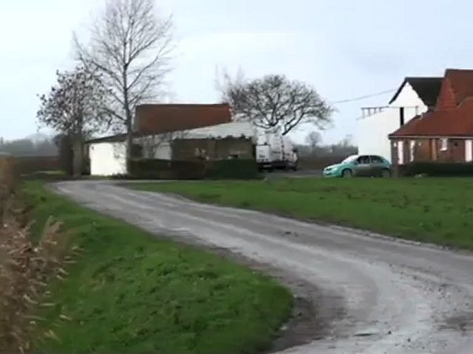 TELETHON 2011 : Baptême de voiture de rallye à Robecq (Pas de Calais - 62)