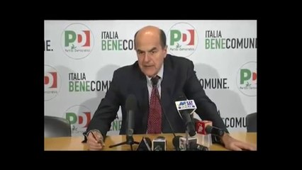 Bersani - Lavoro, solo i Comuni possono fare investimenti in maniera rapida (18.04.12)