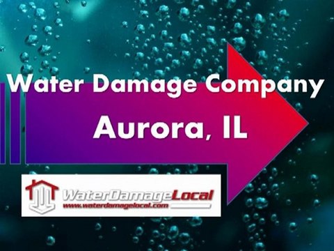 Water Damage Company Aurora, IL