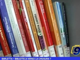 Barletta | Biblioteca verso la chiusura