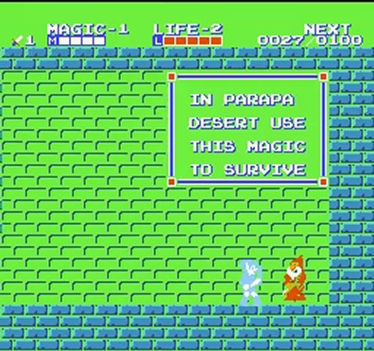 Zelda 2 : Le début de la quête (partie 1)