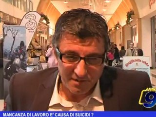 Mancanza di lavoro è causa di suicidi