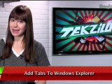Add Tabs to Windows Explorer - Tekzilla Daily Tip