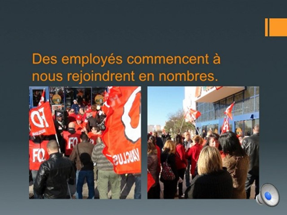 Manif avignon janvier 2012