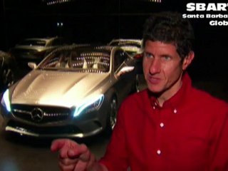 Mike D Beastie Boy with MERCEDES-BENZ CONCEPT STYLE COUPE
