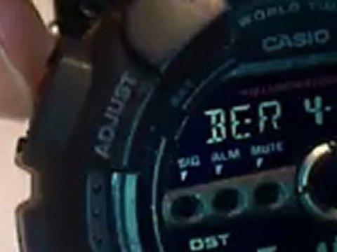 Podesavanje vremena Casio g-shock GA-110HC-BER