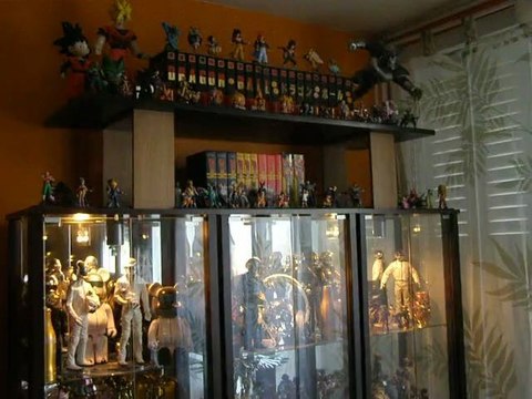 Vitrines Daftworld (Daft Punk & Dragon Ball & Myth Cloth)