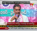 TRS Leader Harish Rao Speaks on Media at Telangana Bhavan