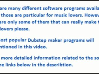 Free Dubstep Software For Mac and PC