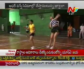 Jwala Gutta intrested in Tollywood