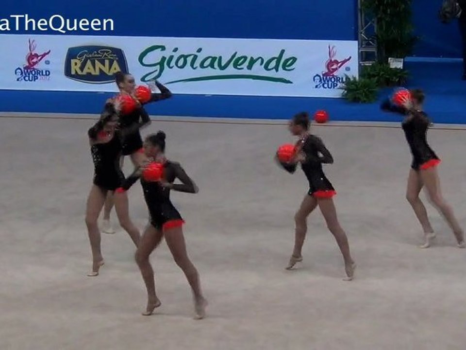 Ukraine 2012 WC Pesaro AA 5 balls