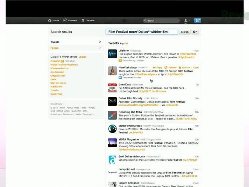 Tip a Day - How To Use Twitter Search To Find Stuff That's Actually Of Interest - GeekBeat Tips & Reviews