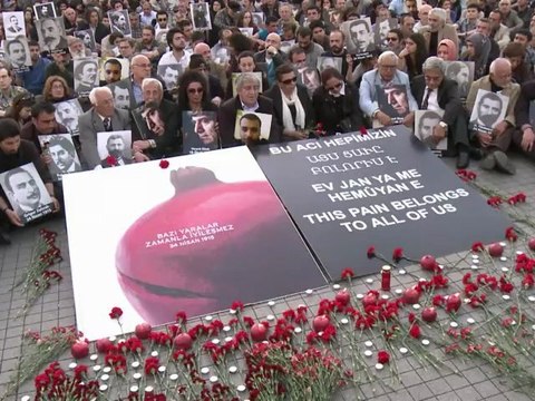Commémoration du génocide arménien à Istanbul
