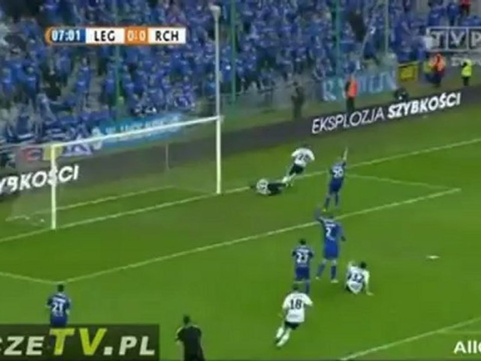 Legia Varsovie KS Ruch Chorzów 1-0