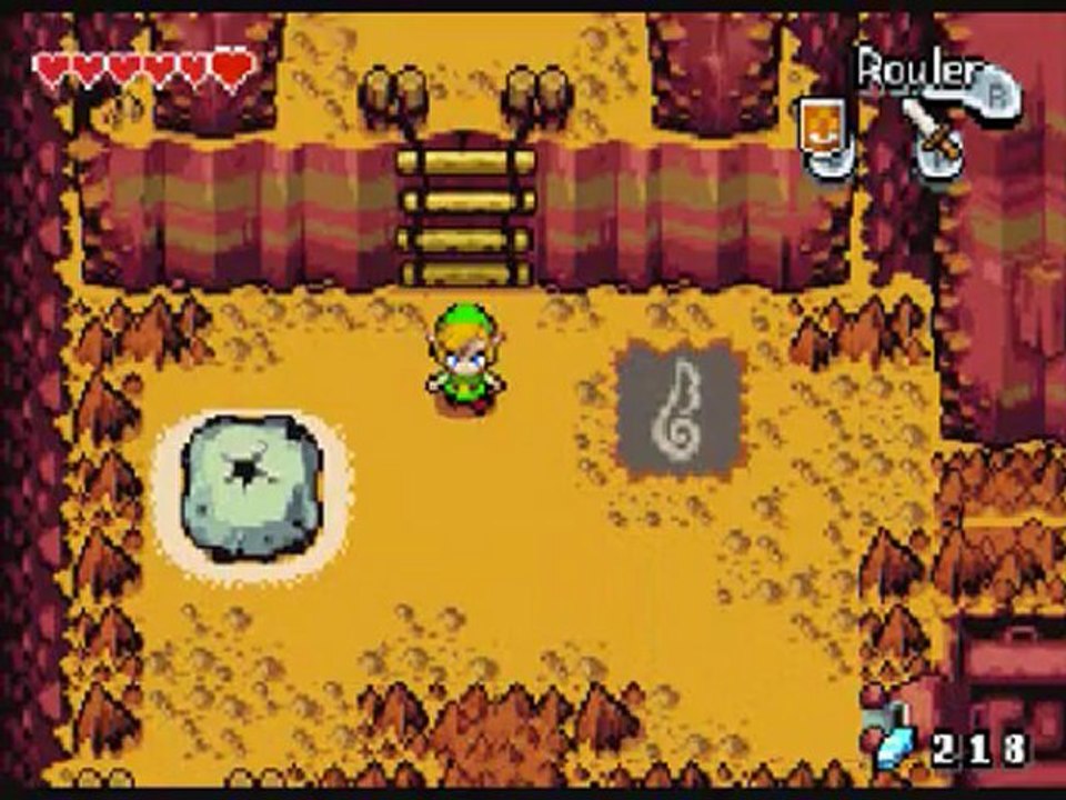 The legend of Zelda:the Minish Cap,4-Le Roller Coaster de la mine