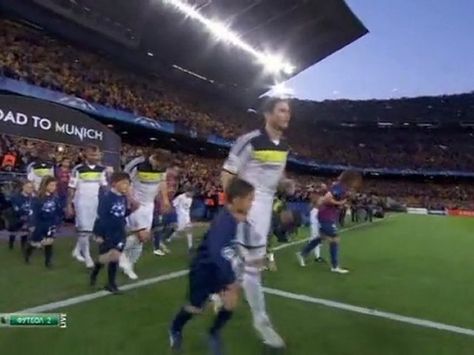 Барселона - Челси, 1/2 финала ЛЧ 1 тайм