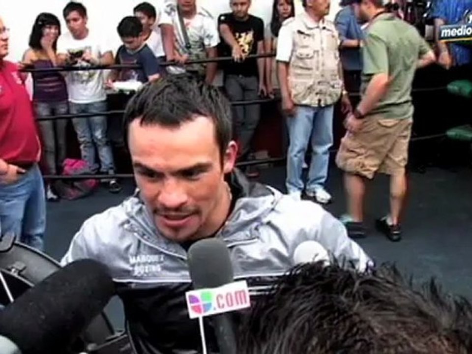 Medio Tiempo: Juan Manuel Marquez habla mde su rival.mov