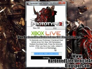 Download Prototype 2 Hardened Steel Vehicle Armor DLC - Xbox 360 / PS3