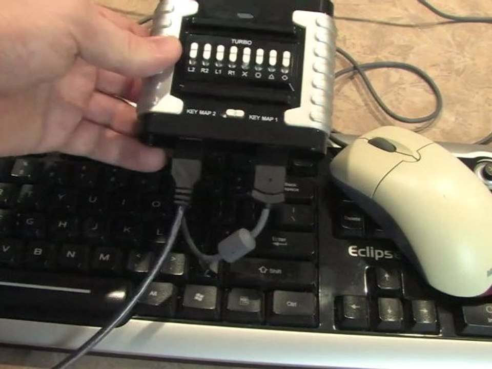 Classic Game Room - PS3 EAGLE EYE Keyboard and Mouse accessory