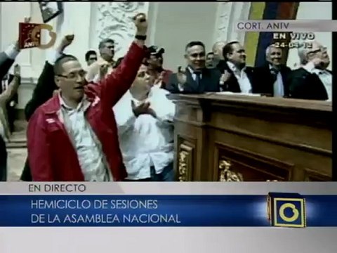 Palabras finales de Diosdado Cabello durante discusión de caso Aponte en AN