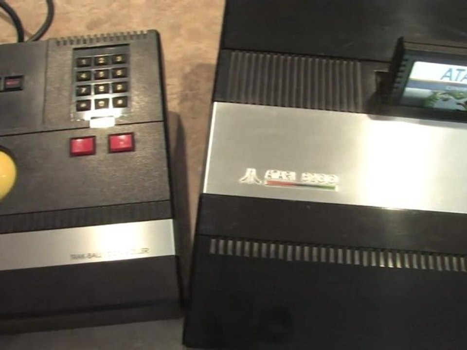 Classic Game Room - ATARI 5200 TRAK-BALL review