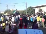 فري برس درعا إنخل مظاهرة صباحية رغم الحصار نصرة للمدن المنكوبة 24 4 2012 Daraa
