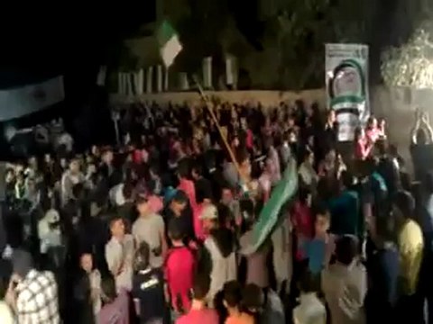 فري برس درعا مسائية ثوار درعا المحطة طريق السد 24 4 2012 ج2 Daraa