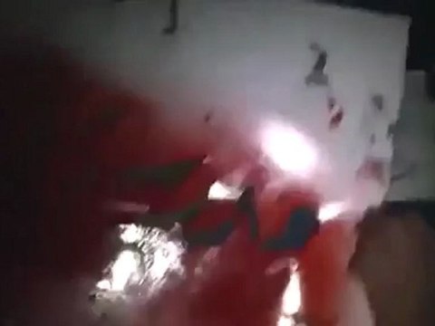 فري برس درعا البلد تغيير إلى مدرسة الشهيد أسامة الصياصنة 24 4 2012 Daraa