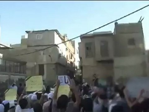 فري برس دمشق جنة يا وطننا من مظاهرة الدقاق 24 4 2012 Damascus