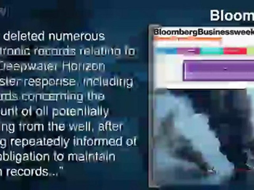 Former BP Engineer Charged in Gulf Oil Spill Disaster