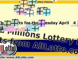 Mega Millions Lottery Drawing Results for April 24, 2012