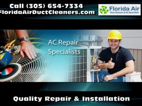 Air Conditioning and Air Duct Cleaning in Miami FL