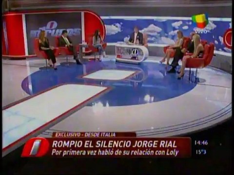 JORGE RIAL BLANQUEA SU RELACIÓN CON LOLY DESDE VENECIA - PARTE VI