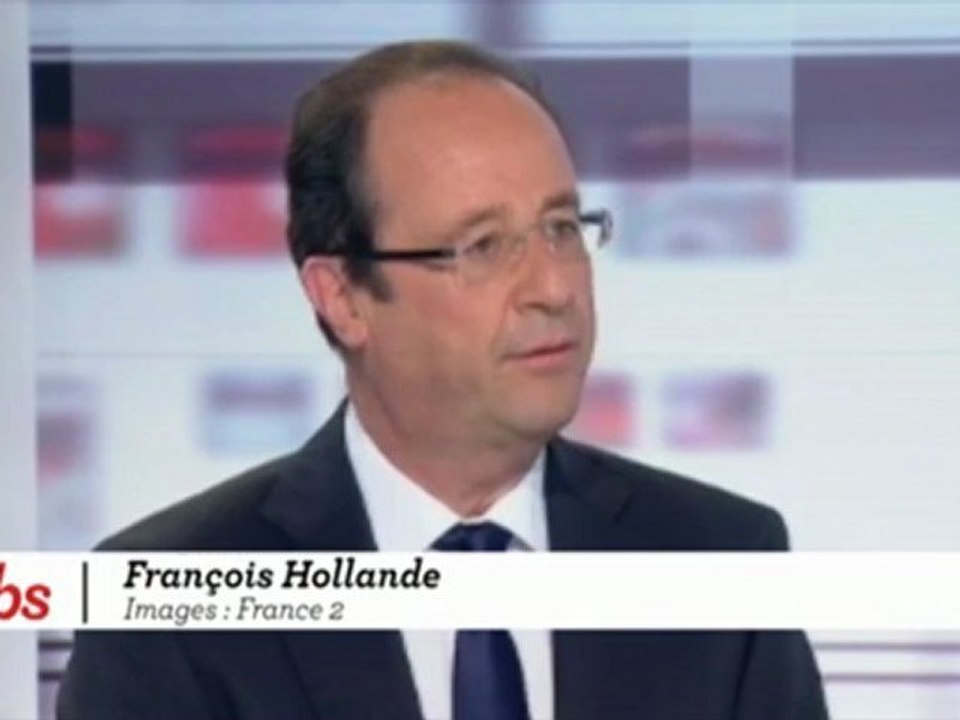 Hollande : "Je ne suis pas une girouette comme le candidat sortant"