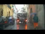 Aversa - Rifiuti, prelievo parziale in via Orabona (23.04.12)