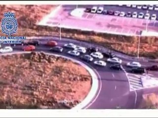 Persecución policial por las carreteras de Madrid