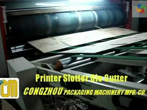 Printer Slotter Die Cutter