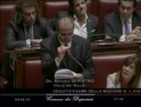 Di Pietro - Berlusconi come Nerone (intervento integrale)