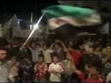 فري برس ادلب سرمين مظاهرة مسائية تهتف للثورة 24 4 2012 جـ2 Idlib