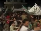 فري برس ادلب سرمين مظاهرة مسائية تهتف للثورة 24 4 2012 جـ1 Idlib