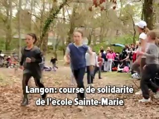 Langon: course solidaire de l'école Sainte Marie