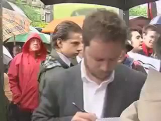 Manifestación en Génova