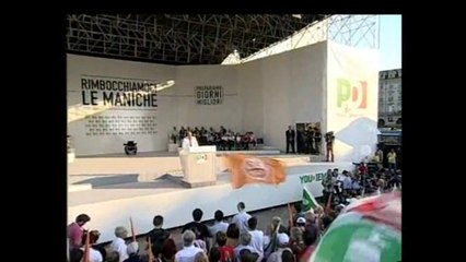 Torino - Bersani la Lega e i ladroni di Roma