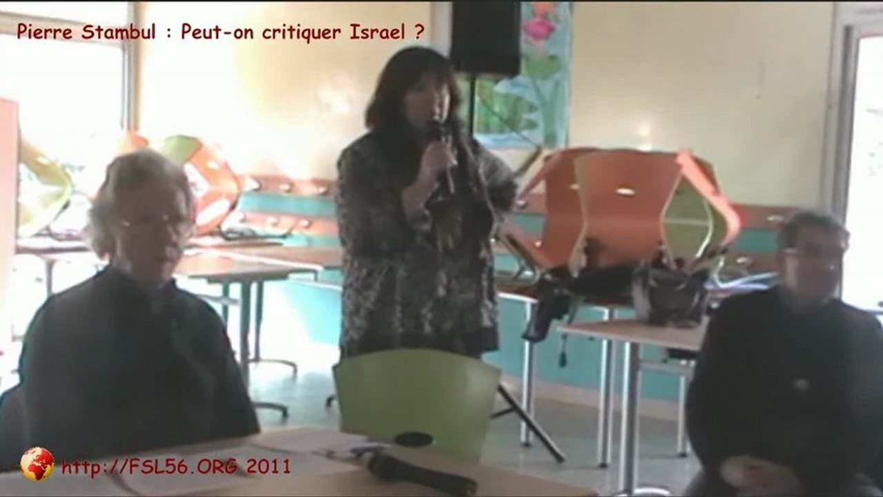 La question de l’eau dans le conflit israélo-palestinien - Jacques Fontaine - FSL56