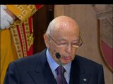 Napolitano - Roma sola deve essere la Capitale d'Italia