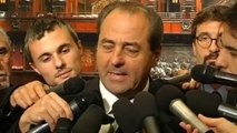 Fiducia a Berlusconi - Il commento di Di Pietro