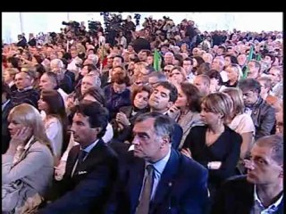Milano - Berlusconi alla festa del Pdl - La Magistratura